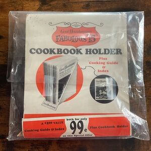 Vintage MCM Good Housekeeping Cookbook Holder